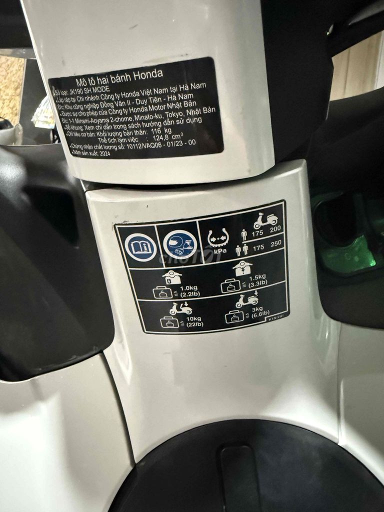 Bán SH Mode 2024 – Xe chính chủ, giá tốt. Mua bán Xe máy tại Quận Cầu Giấy Hà Nội được đăng bởi Duyen Nguyen hình 2