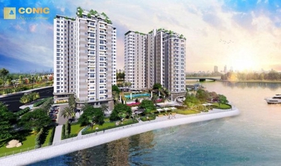 Tôi chính chủ bán căn góc 73m2, 2PN 2WC, NT đủ, Conic Riverside P7, Q8