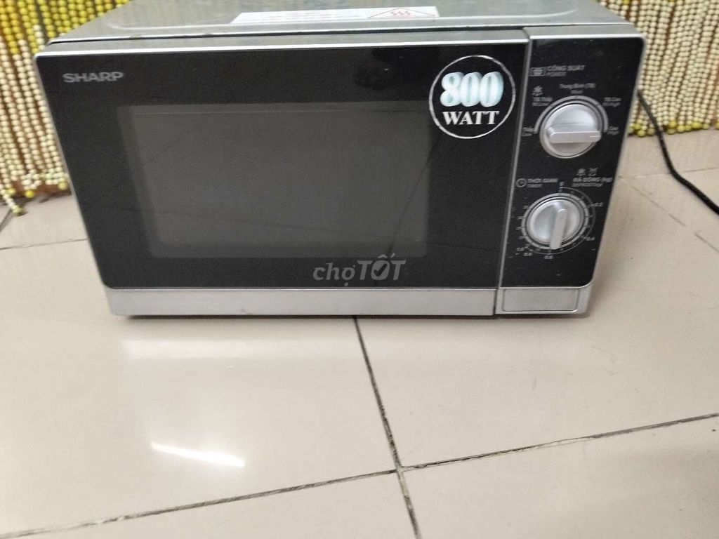 Lò vi sóng Sharp 800W. Mua bán Bếp, lò, đồ điện nhà bếp tại Quận Thanh Xuân Hà Nội được đăng bởi Lê Văn quang hình 1
