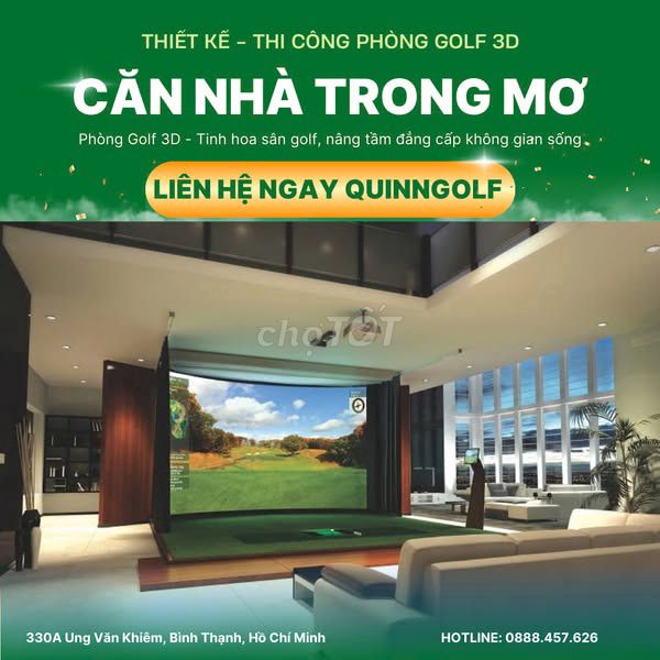 Quinngolf Thiết kế phòng golf 3D. Dịch vụ tại Huyện Hoài Đức Hà Nội được đăng bởi Nguyễn Thị Thìn hình 1