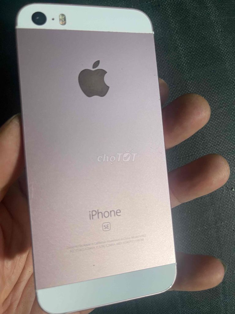 Apple iPhone SE 16GB Hồng,hư nút home như hình. Mua bán Điện thoại tại Quận 8 Tp Hồ Chí Minh được đăng bởi ngothanhdieungo hình 1