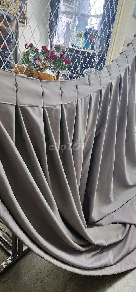 RÈM XÁM KÈM THANH RAY. Mua bán Cây cảnh, đồ trang trí tại Quận Bình Tân Tp Hồ Chí Minh được đăng bởi Hera hình 2