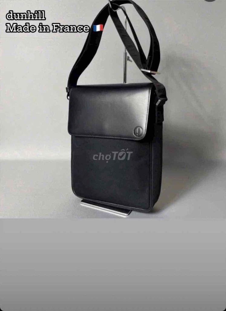 Túi đeo chéo Dunhill Traveler Line Nam Đen. Mua bán Túi xách tại Quận Gò Vấp Tp Hồ Chí Minh được đăng bởi 2HAND SHOP hình 1