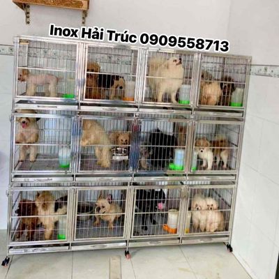 Chuồng Inox nhiều tầng. Mua bán Phụ kiện, Thức ăn, Dịch vụ tại Quận 12 Tp Hồ Chí Minh được đăng bởi Thanh Trúc