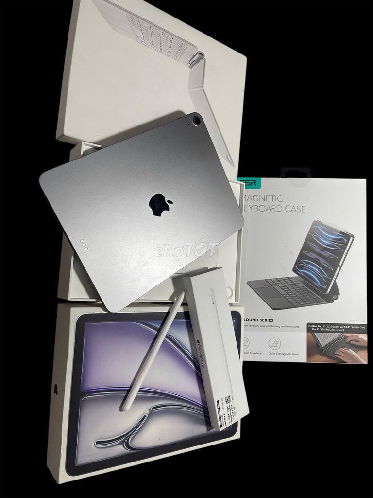 Apple iPad Air 7 M3 128GB Bạc Kèm Pen Pro. Mua bán Máy tính bảng tại Quận 10 Tp Hồ Chí Minh được đăng bởi Hội Đồ Điện Tử hình 1