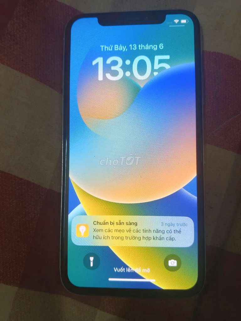 Apple iPhone X 256GB Trắng 100% pin. Mua bán Điện thoại tại Thành phố Huế Thừa Thiên Huế được đăng bởi Đoàn Nguyễn Bảo Lân hình 1