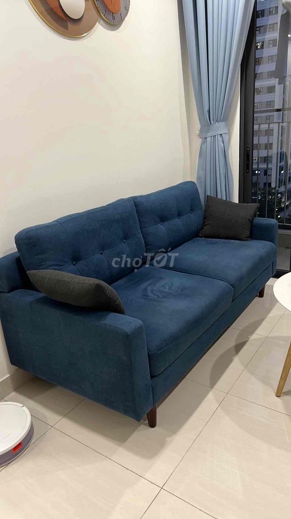 Cần bán Ghế Sofa vải Hàn Quốc, 1m6x800 mới 95%