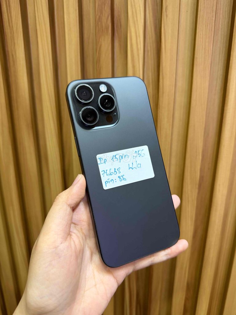 iPhone 15 Pro Max 256GB Đen quốc tế. Mua bán Điện thoại tại Quận 10 Tp Hồ Chí Minh được đăng bởi Đăng Sơn Store hình 1