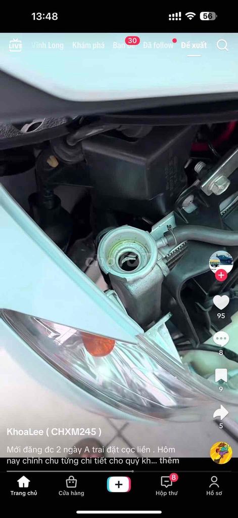 SH nhập Ý 2009 zin dep vĩnh long. Mua bán Xe máy tại Thành phố Vĩnh Long Vĩnh Long được đăng bởi xe máy Tùng Beo hình 7