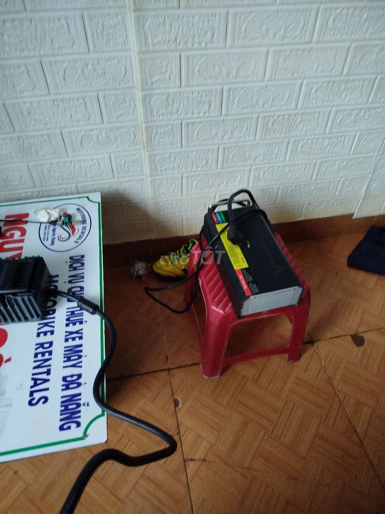 Mới mua , cần bán lại sạc pin xe điện. Mua bán Phụ tùng xe tại Quận Cẩm Lệ Đà Nẵng được đăng bởi gia Bảo hình 3