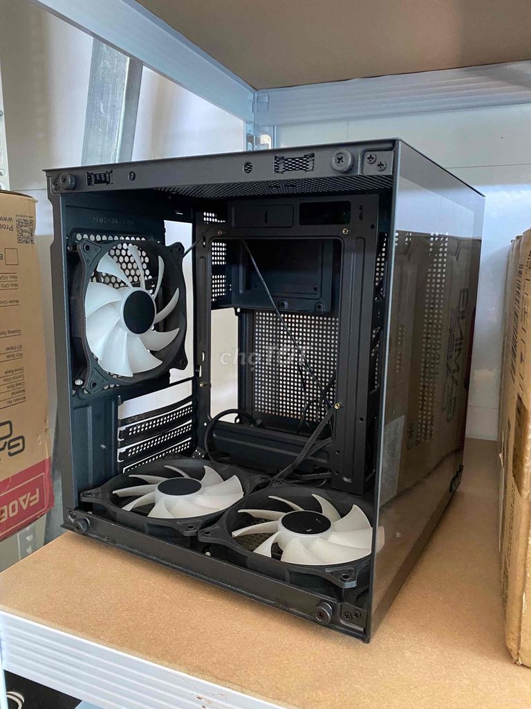 case bể cá mini 3 fan (không kính như hình). Mua bán Linh kiện (RAM, Card...) tại Huyện Định Quán Đồng Nai được đăng bởi HC Computer hình 1
