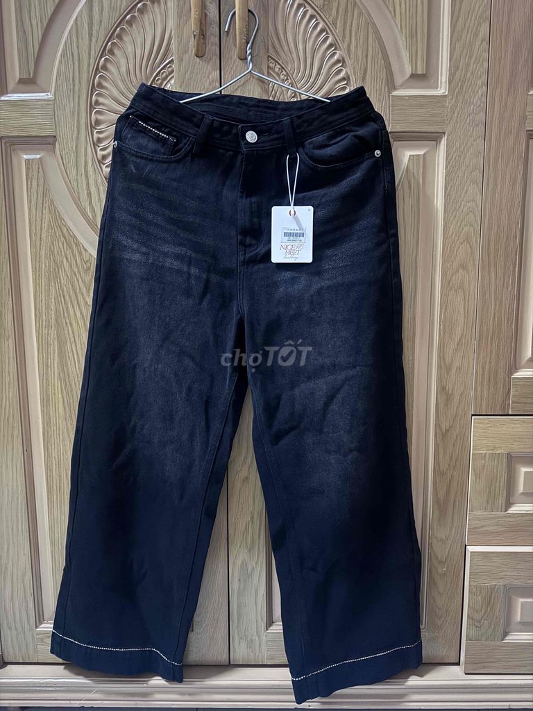 Quần jeans nữ đen ( Len CLOTHING ). Mua bán Quần áo tại Huyện Châu Thành Tây Ninh được đăng bởi Vi Võ hình 1