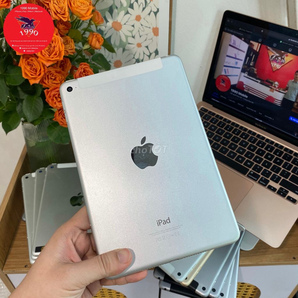 iPad Mini 4 bản Only Wifi dung lượng 128GB. Mua bán Máy tính bảng tại Quận Cầu Giấy Hà Nội được đăng bởi Tuấn Anh hình 2