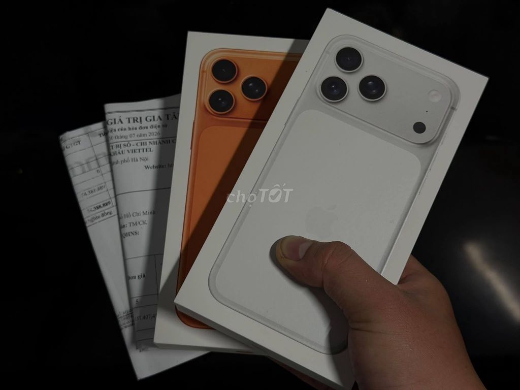 Apple iPhone 17 Pro 256GB Cam. Mua bán Điện thoại tại Thành phố Thủ Đức Tp Hồ Chí Minh được đăng bởi Hội Đồ Điện Tử hình 1