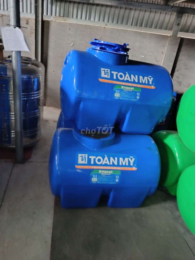 Bồn nước Toàn Mỹ Nhựa Xanh. Mua bán Nội thất, đồ gia dụng khác tại Huyện Bàu Bàng Bình Dương được đăng bởi Nguyễn Thiên Phúc hình 1
