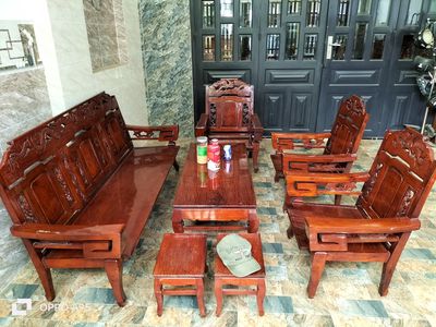 Cần bán bộ ghế xưa gỗ xịn 7 món