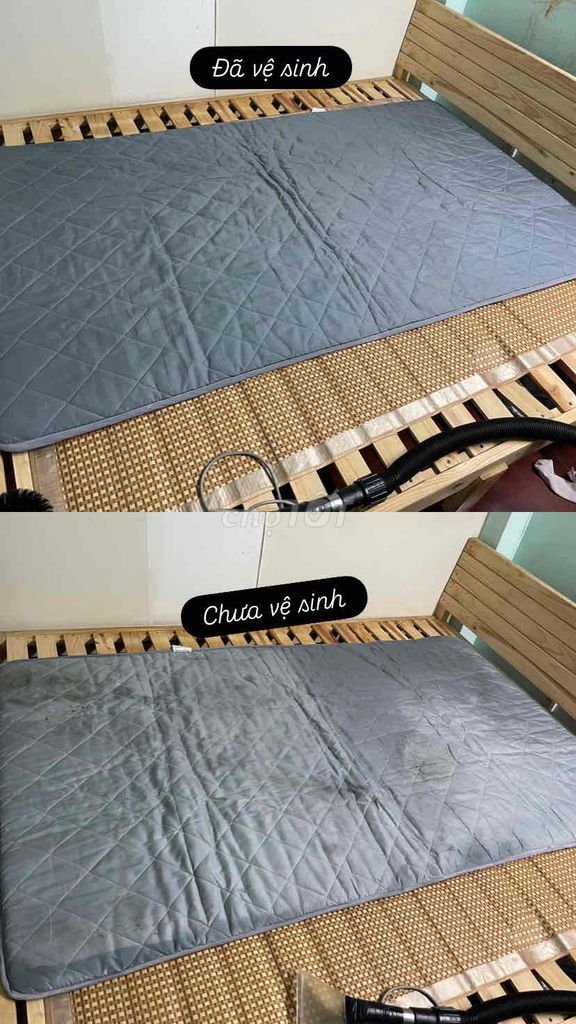 Bên em ngoài giặt nệm còn nhận giặt TOPPER luôn ạ. Dịch vụ nhà cửa khác tại Quận 7 Tp Hồ Chí Minh được đăng bởi Trần duy Hải hình 1