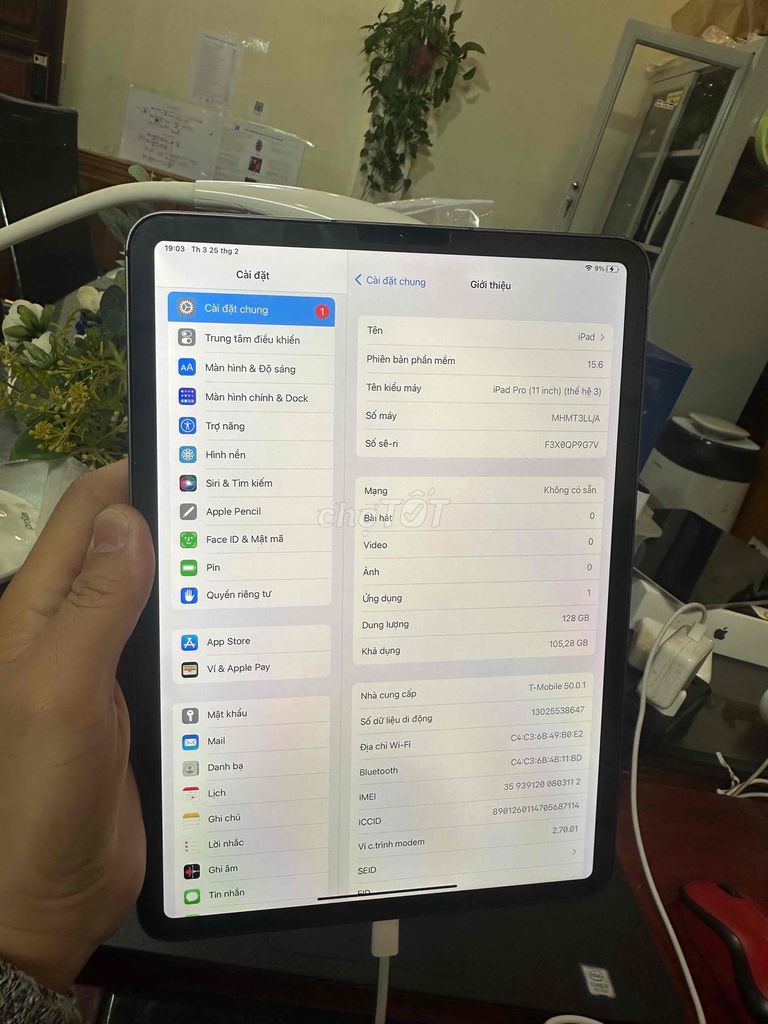 thanh lý pro M1 5g p100 ios thấp