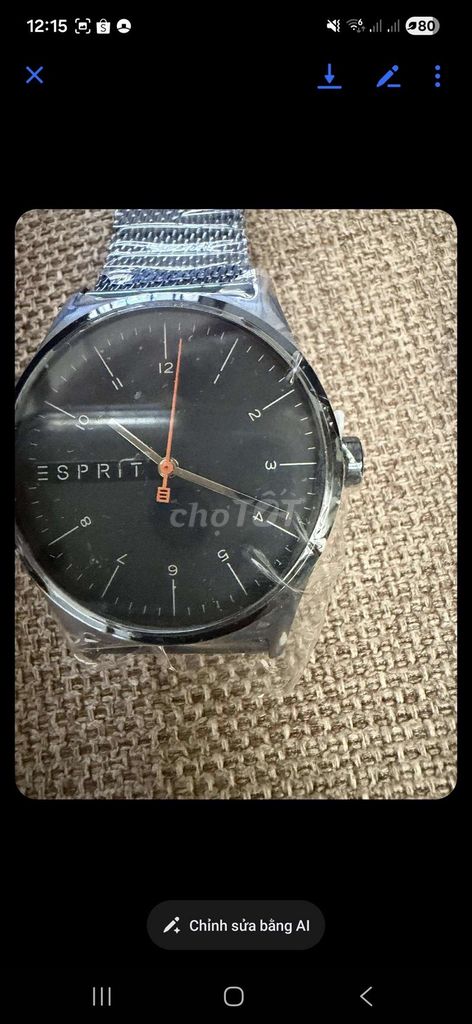 Đồng hồ Esprit ES1G034 Nam Đen. Mua bán Đồng hồ tại Huyện Tuy An Phú Yên được đăng bởi Thành Quang hình 1