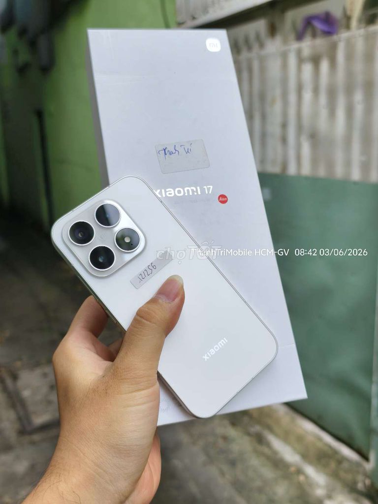 Xiaomi Mi 17 12/256GB pin 100 full box máy đẹp . Mua bán Điện thoại tại Quận Gò Vấp Tp Hồ Chí Minh được đăng bởi Thanh Tri hình 1