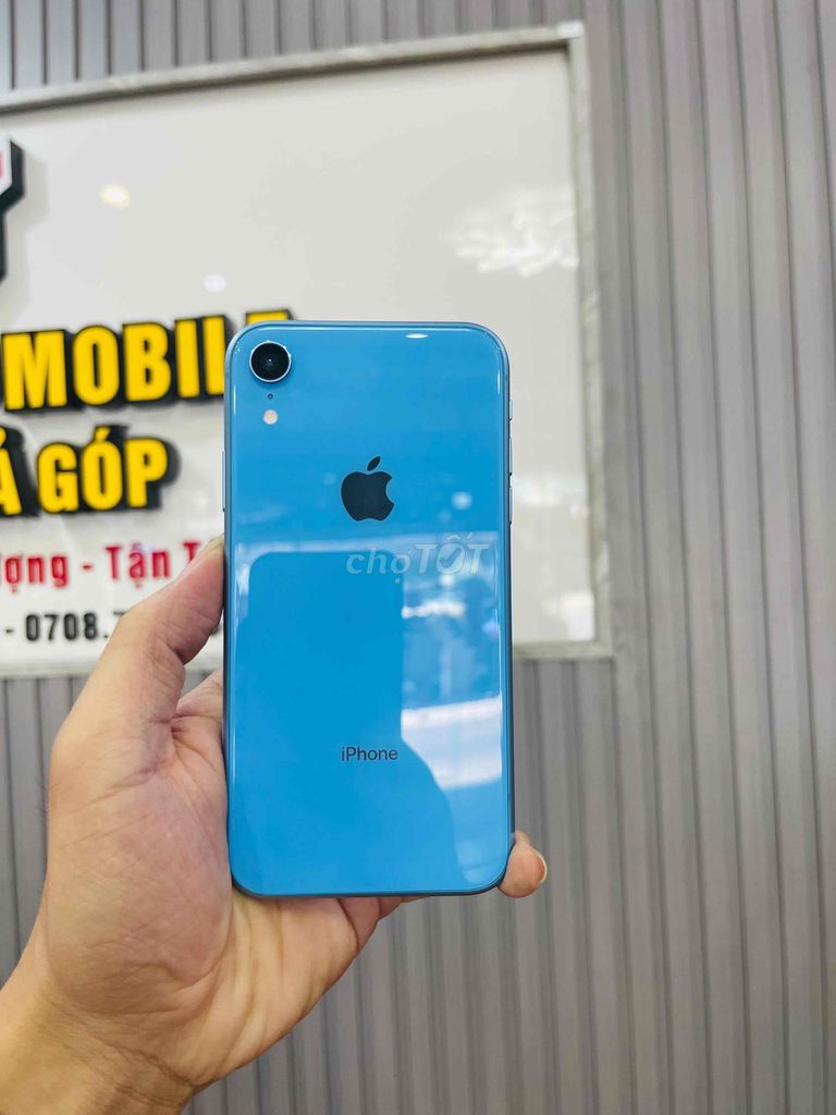 iPhone XR 64GB Xanh 99%. Mua bán Điện thoại tại Quận Liên Chiểu Đà Nẵng được đăng bởi B2 Mobile hình 1