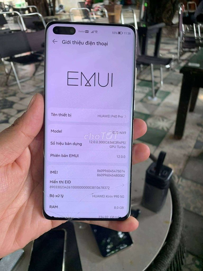 Huawei P40 Pro 8/256 quốc tế Cần Gl dòng khác. Mua bán Điện thoại tại Thành phố Thủ Đức Tp Hồ Chí Minh được đăng bởi Kulado hình 1