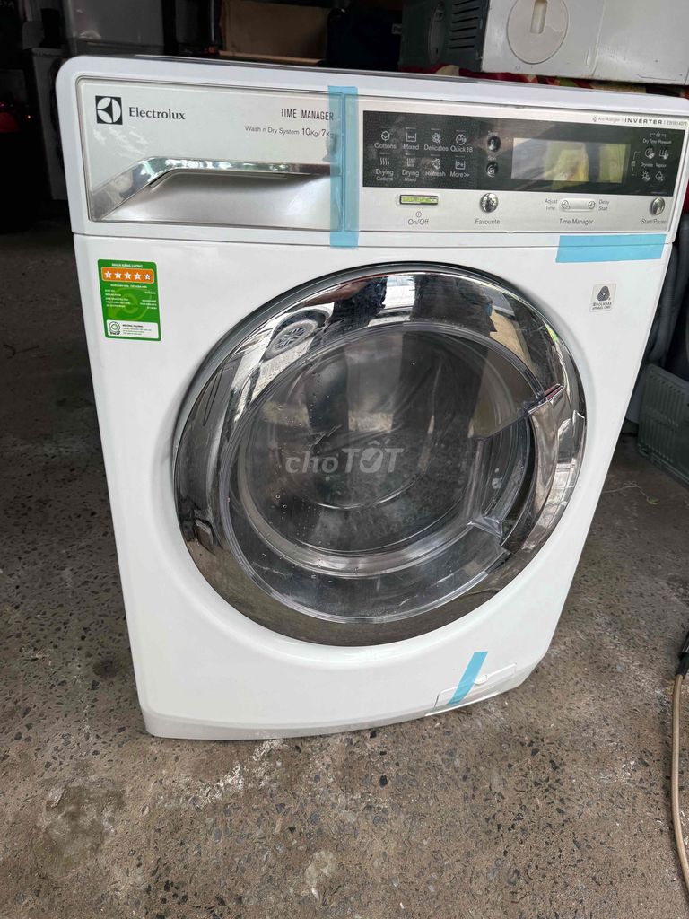 Máy giặt electrolux 10kg sấy 7kg inverter. Mua bán Máy giặt tại Thành phố Thủ Đức Tp Hồ Chí Minh được đăng bởi Cu Nam hình 2