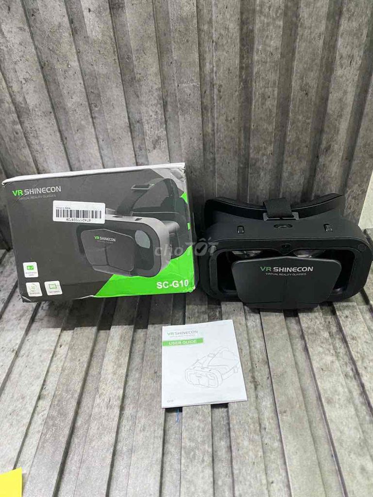 Kính thực tế ảo VR Shinecon SC-G10 Đen. Mua bán Thiết bị chơi game tại Huyện Nhà Bè Tp Hồ Chí Minh được đăng bởi Trân hình 1
