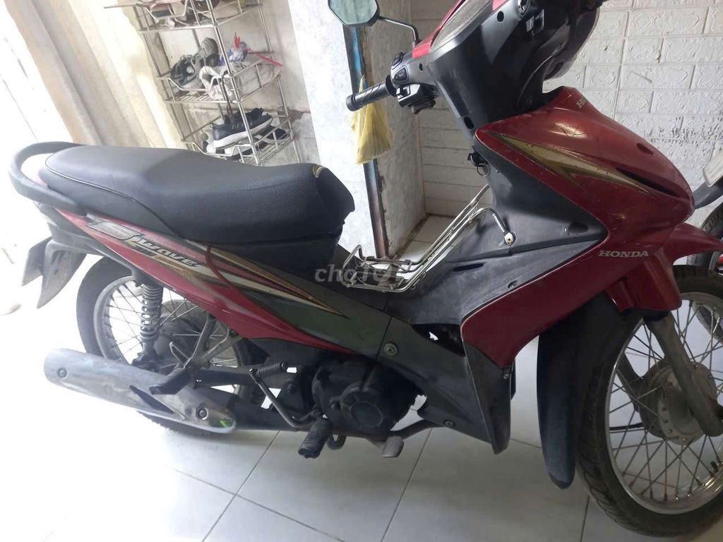 Honda Wave Thể thao màu Đỏ. Mua bán Xe máy tại Huyện Bình Chánh Tp Hồ Chí Minh được đăng bởi Thanh Ha hình 2