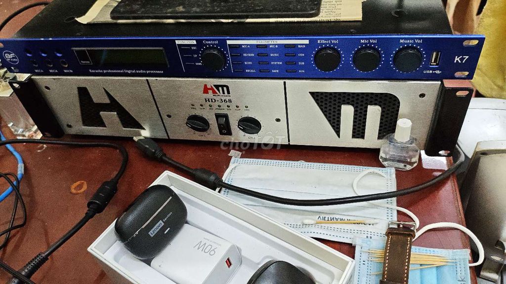 Bộ âm thanh karaoke vang số x8. Mua bán Tivi, Âm thanh tại Thành phố Bến Tre Bến Tre được đăng bởi vô danh hình 1