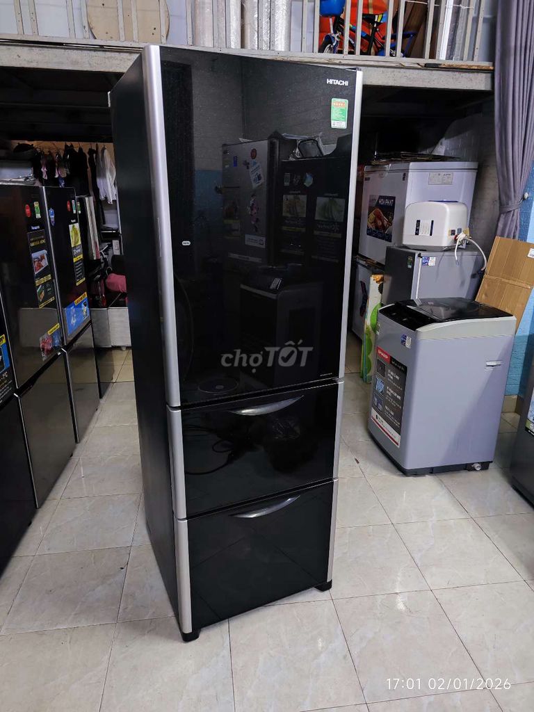 Hitachi inverter 375l mã đời mới 3 cánh gương 98%. Mua bán Tủ lạnh tại Quận Nam Từ Liêm Hà Nội được đăng bởi Ngoc Nguyen hình 1