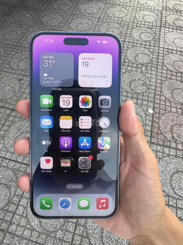 Apple iPhone 14 Pro Max Tím Đã sử dụng. Mua bán Điện thoại tại Thành phố Thuận An Bình Dương được đăng bởi Cậu Bè Khờ hình 1