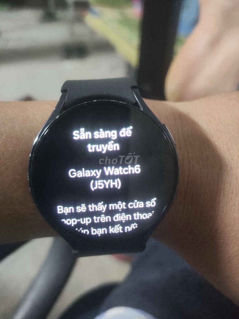 Samsung Galaxy Watch6 Đen. Mua bán Thiết bị đeo thông minh tại Quận Tây Hồ Hà Nội được đăng bởi Dương Huấn hình 1