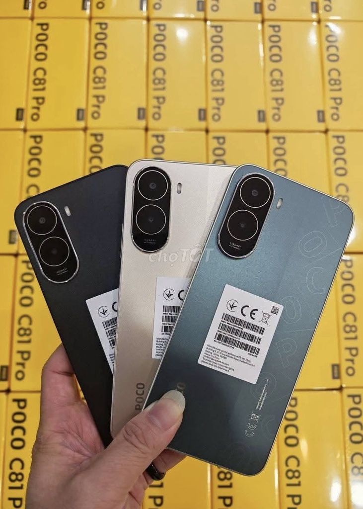 Điện Thoại Xiaomi Poco C81 Fullbox Chính Hãng. Mua bán Điện thoại tại Quận Bình Thạnh Tp Hồ Chí Minh được đăng bởi TMOBILE GIÁ TỐT NHẤT hình 1