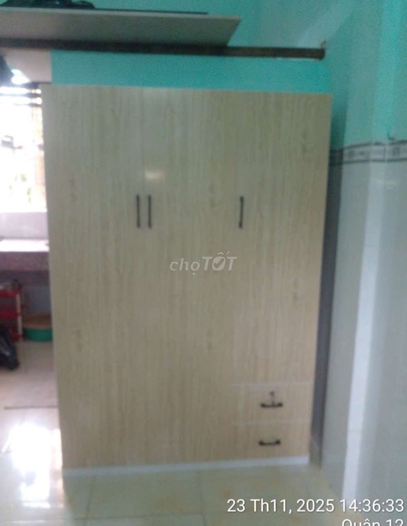 TỦ NHỰA ĐÀI LOAN 3 CÁNH MÀU XOAN ĐÀO. Mua bán Tủ, kệ gia đình tại Thành phố Thủ Dầu Một Bình Dương được đăng bởi Tủ nhựa đài loan hoàng quân hình 1