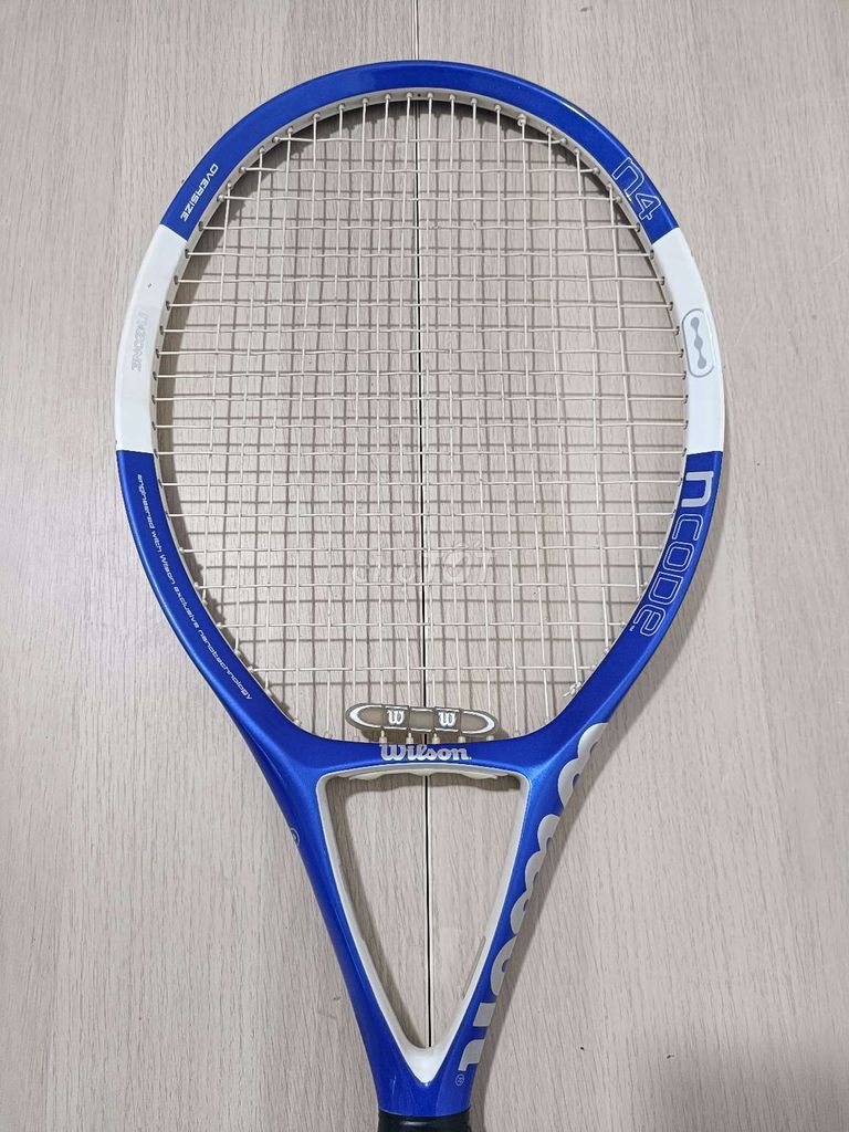 Vợt tennis Wilson Ncode N4 mặt 111 inch 255g đẹp