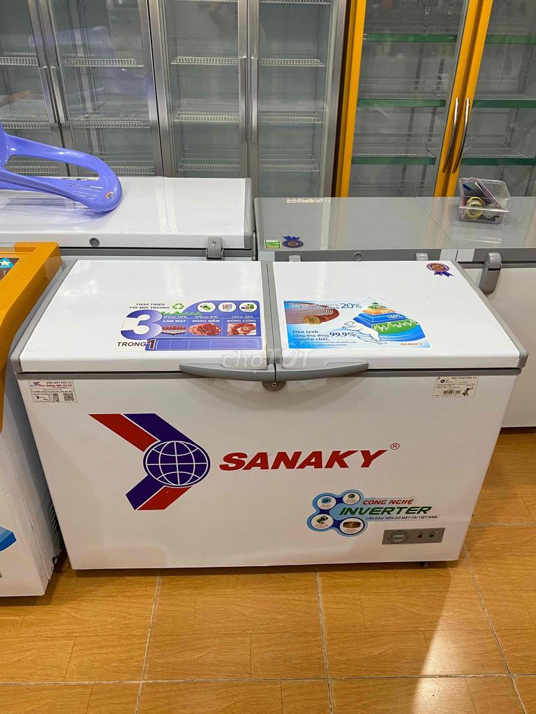 📌TỦ ĐÔNG SANAKY INVERTER 360L