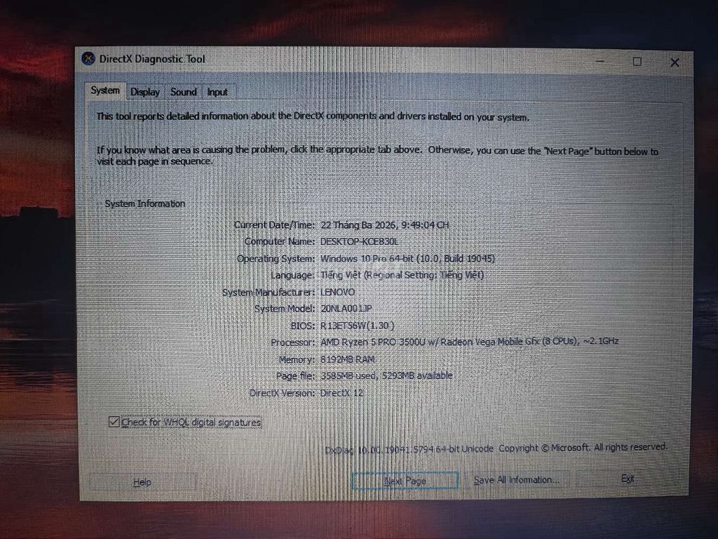 Lenovo ThinkPad X395. Mua bán Laptop tại Huyện Nhơn Trạch Đồng Nai được đăng bởi huong pham hình 1
