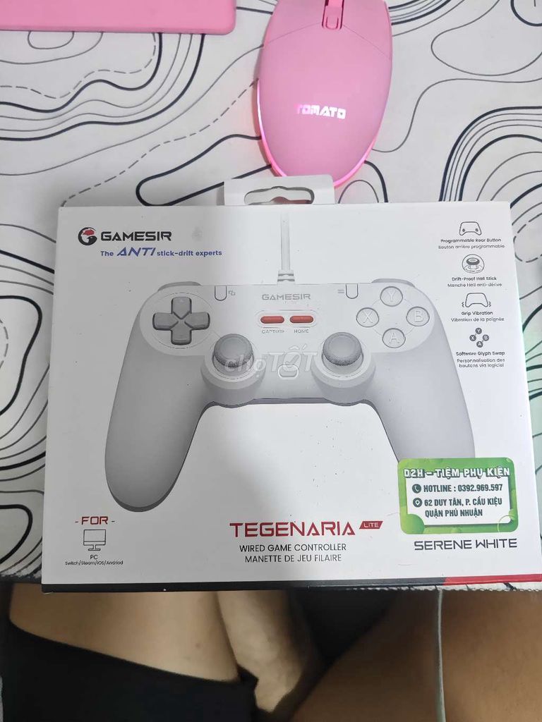 Tay cầm GameSir T3 Lite Trắng. Mua bán Thiết bị chơi game tại Thành phố Thuận An Bình Dương được đăng bởi Nông Hồng Hoạt  hình 1