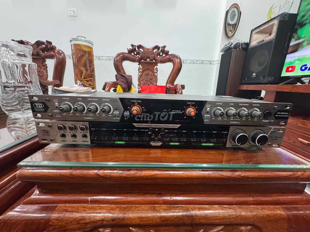 Bộ xử lý âm thanh TD Acoustic CB-800Ultra Xám. Mua bán Tivi, Âm thanh tại Thành phố Pleiku Gia Lai được đăng bởi Quang Anh Lê Trịnh hình 1