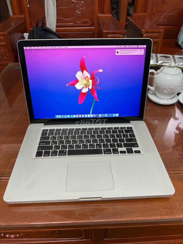 Apple MacBook Pro 2012 15 inch i7 12GB/160GB VGA. Mua bán Laptop tại Huyện Đông Anh Hà Nội được đăng bởi Tùng Lâm hình 1