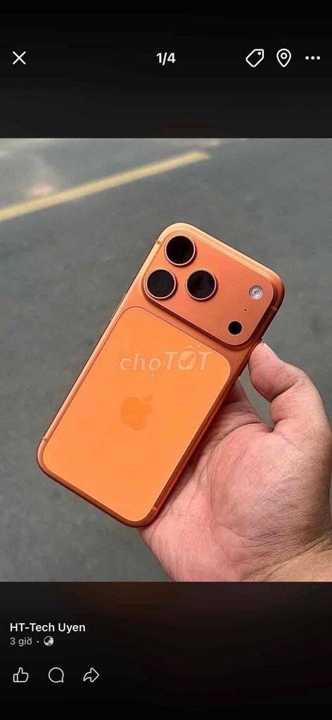 iPhone 17 Pro 256GB Cam Đã sử dụng. Mua bán Điện thoại tại Thành phố Biên Hòa Đồng Nai được đăng bởi Uyên Phạm hình 1