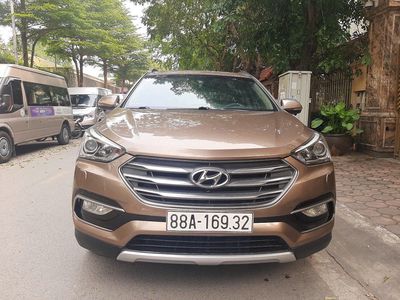 Hyundai Santafe 2017 2.4AWD Nâu