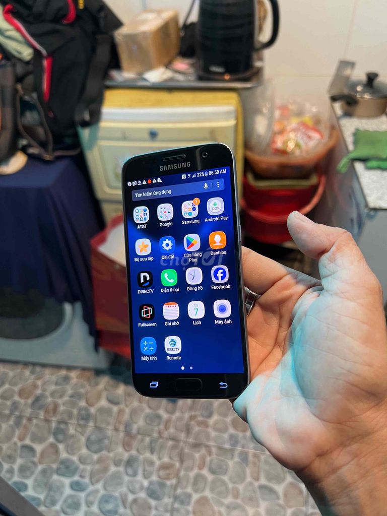Samsung Galaxy S7 Đen Đã qua sử dụng. Mua bán Điện thoại tại Huyện Hóc Môn Tp Hồ Chí Minh được đăng bởi Phạm Tuân hình 1