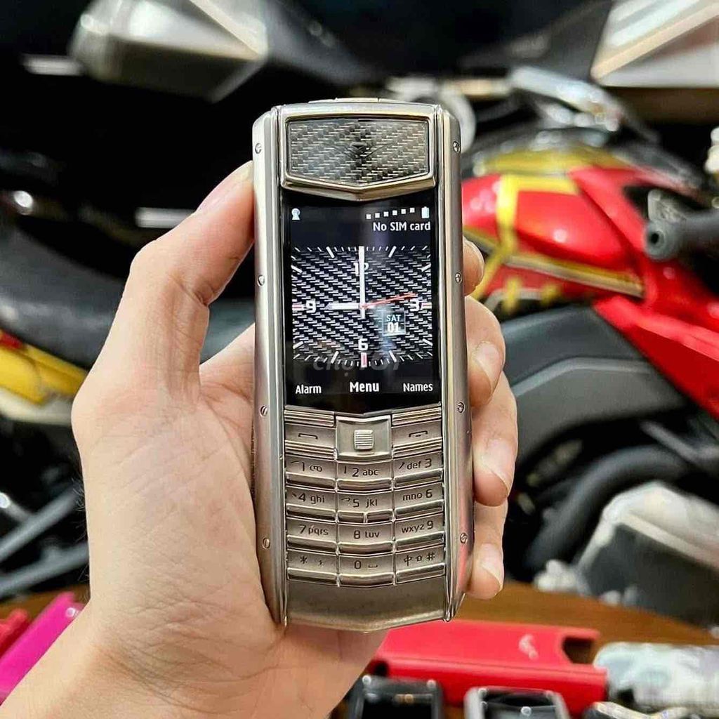 Vertu Ascent Ti Carbon Bạc Đen Titanium Carbon Da. Mua bán Điện thoại tại Quận Bình Thạnh Tp Hồ Chí Minh được đăng bởi Nam hình 1