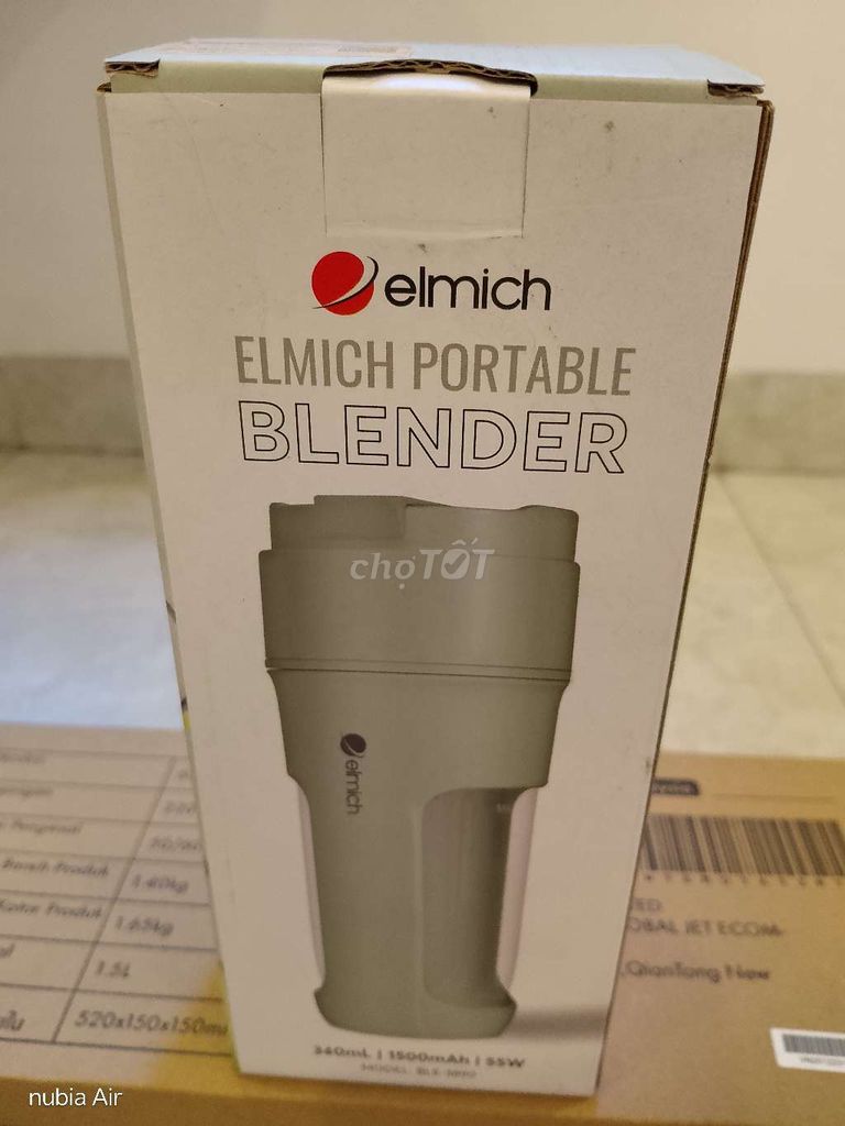 Máy xay sinh tố Elmich Portable Blender Xanh lá. Mua bán Bếp, lò, đồ điện nhà bếp tại Thành phố Thủ Đức Tp Hồ Chí Minh được đăng bởi A Trung hình 1