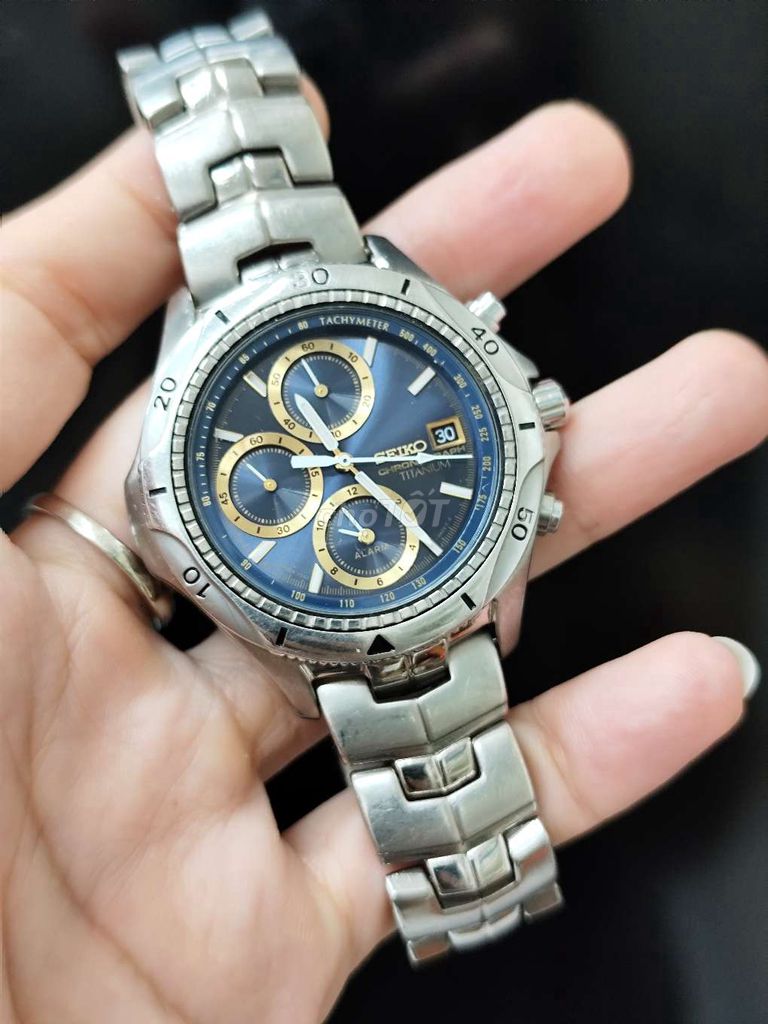 đồng hồ nam seiko 6 kim chronograph. Mua bán Đồng hồ tại Quận 12 Tp Hồ Chí Minh được đăng bởi Minh hình 1