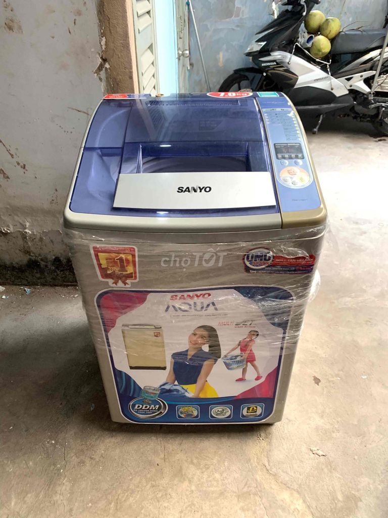 Máy giặt Sanyo 7kg như mới