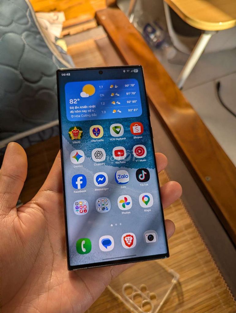 Samsung S22 Ultra 128GB Đen Đã sử dụng. Mua bán Điện thoại tại Quận Hải Châu Đà Nẵng được đăng bởi AP Acoustic hình 1