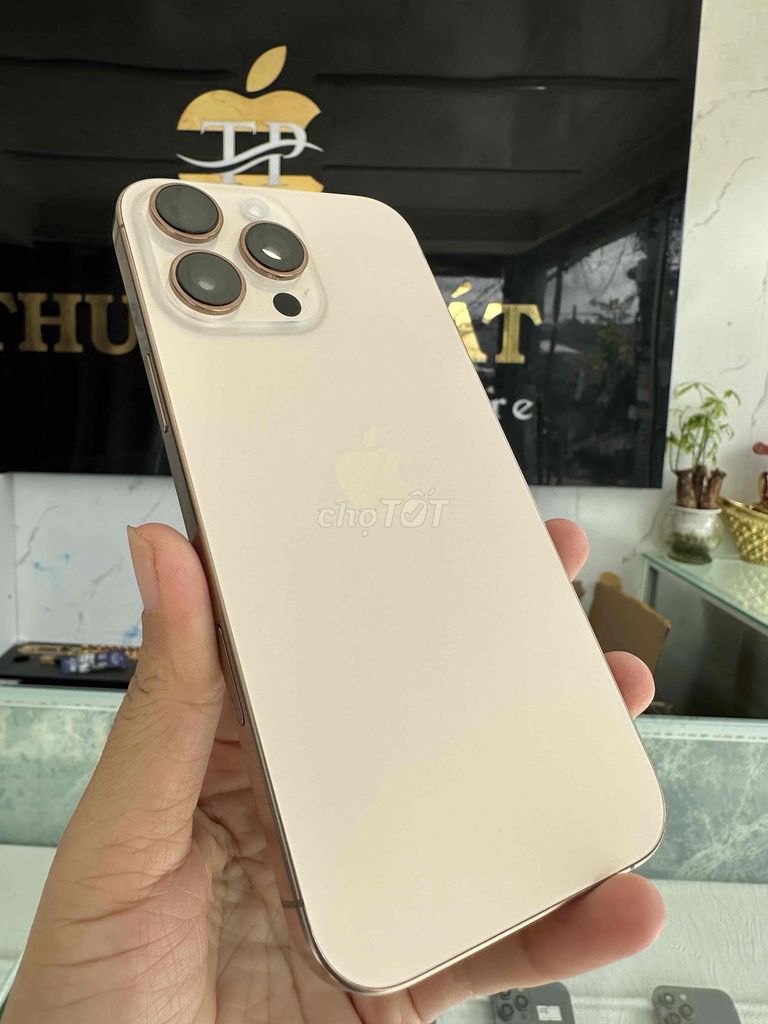 16 ProMax 256GB Vàng Sa Mạc pin zin 93%, Full, GÓP. Mua bán Điện thoại tại Quận Bình Tân Tp Hồ Chí Minh được đăng bởi THUẬN PHÁT MOBILE hình 1